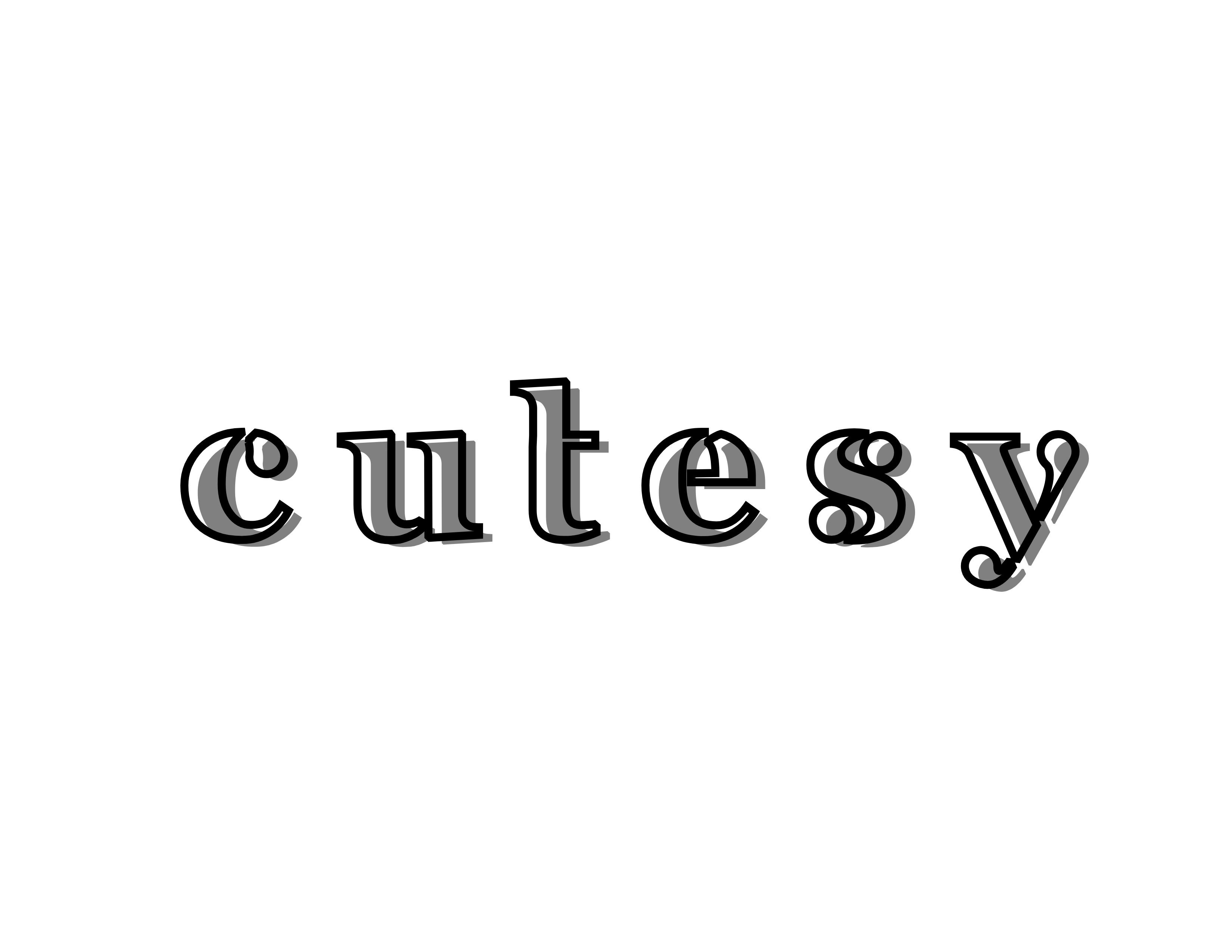 CUTESY