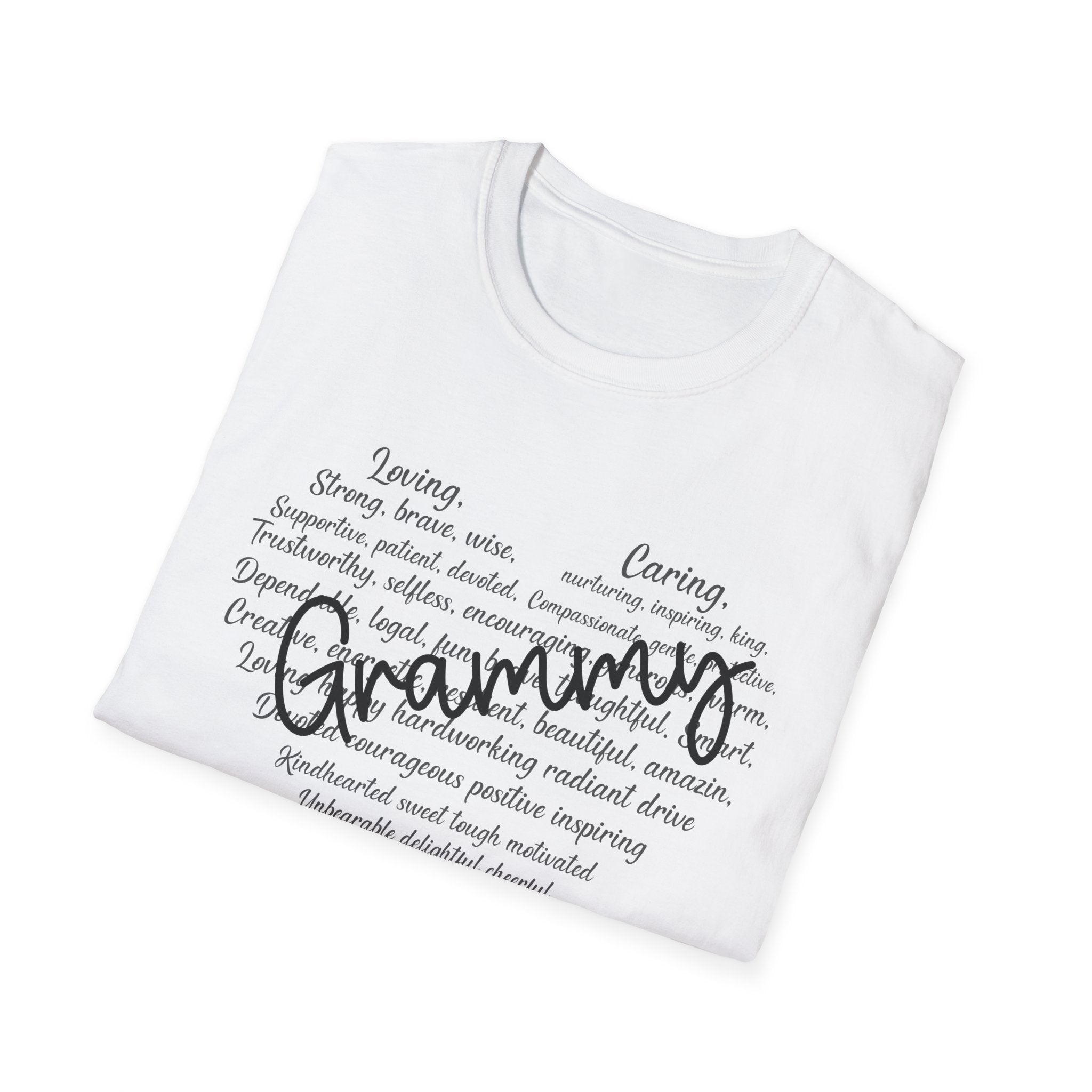 Grammys Heart Word Cloud T-Shirt — Music Awards Fan Tee