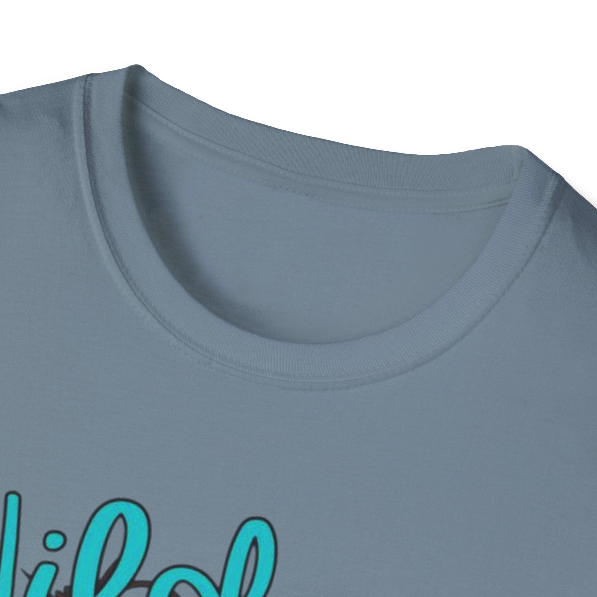 Wild & Free Cow Skull T-Shirt — Turquoise Boho Western Graphic Tee