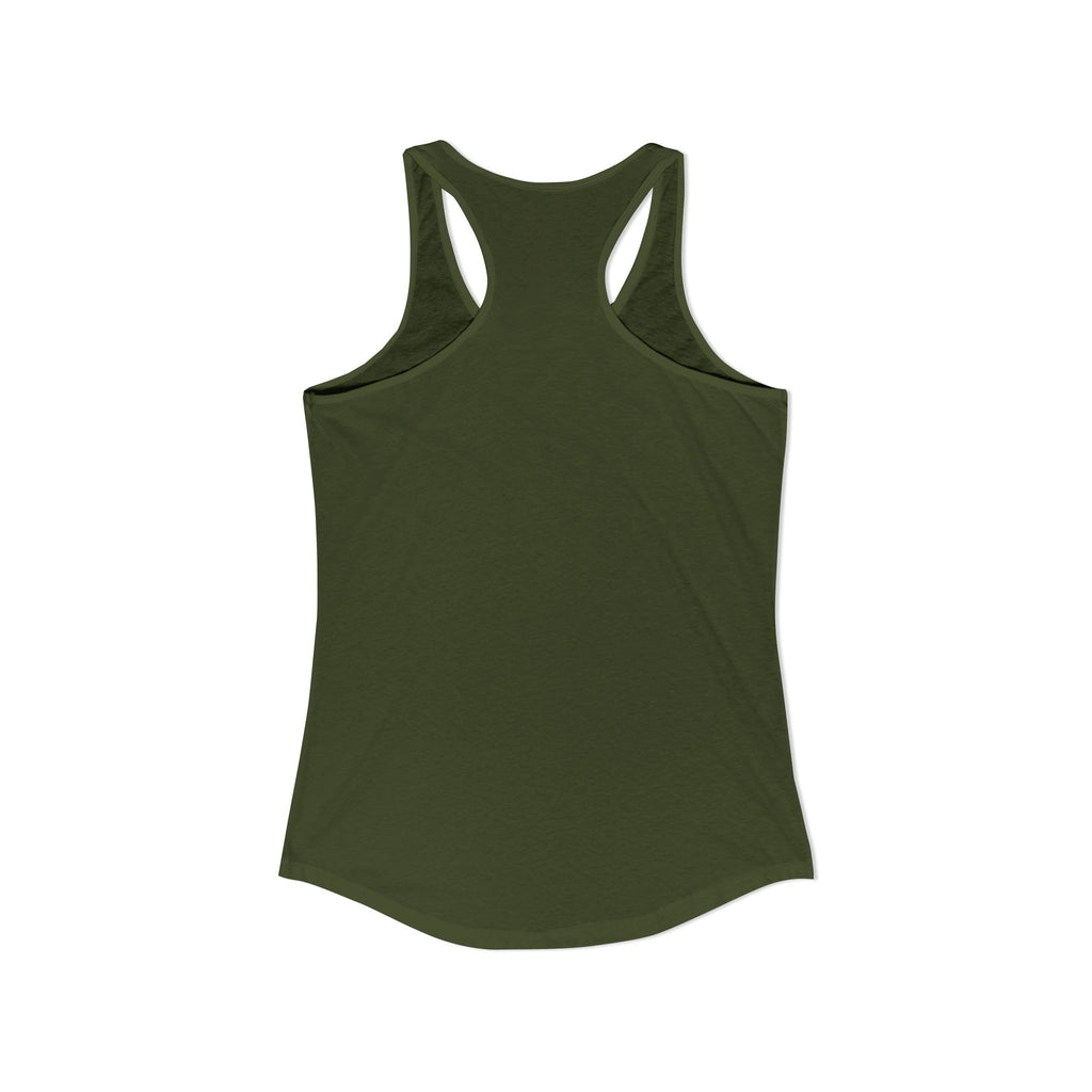 Boat Waves, Sun Rays, Lake Days -- Women's Ideal Racerback Tank