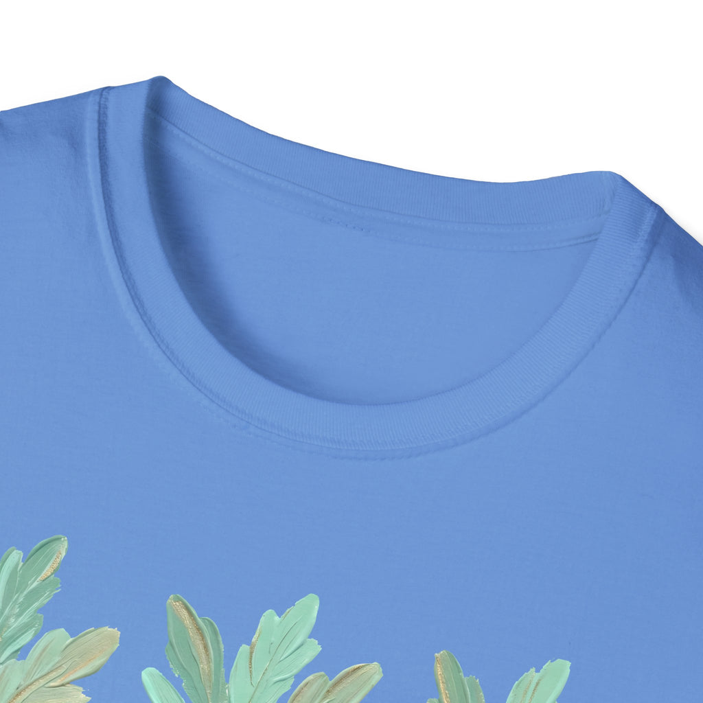 Carrot Trio Graphic T-Shirt — Pastel Floral Easter Tee