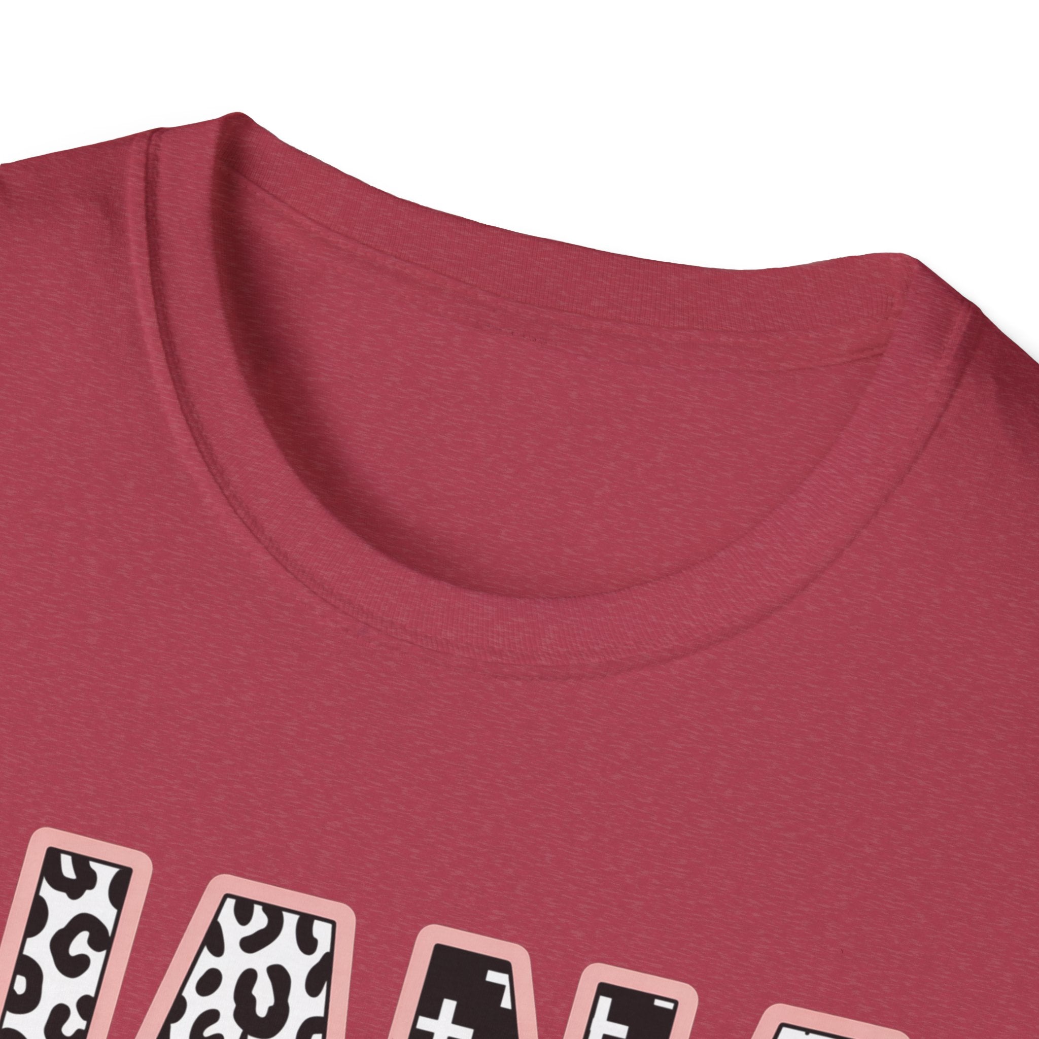 Nana Leopard & Stars T-Shirt — Personalized 'Nana' Graphic Tee for Grandmothers