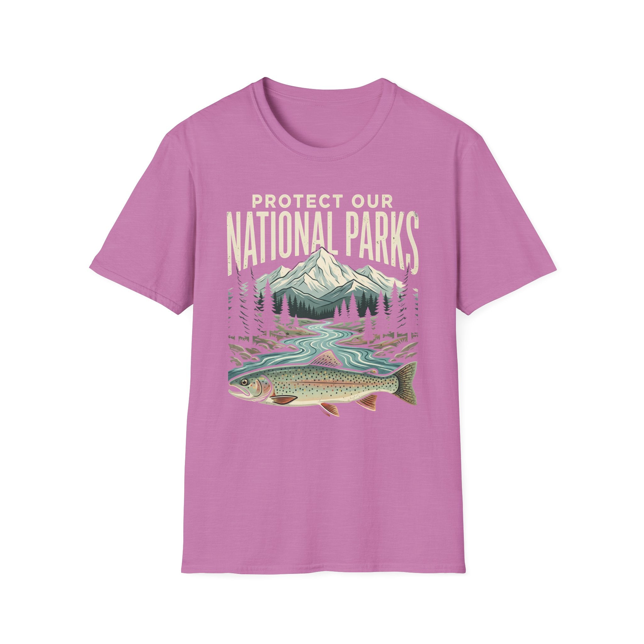 Protect Our National Parks T-Shirt — Vintage Mountain & Trout Outdoor Tee