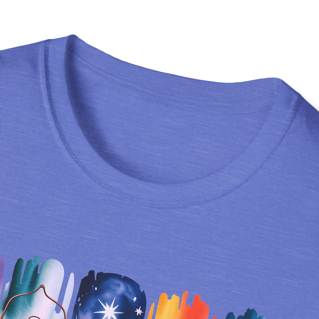 Camping Mode T-Shirt — Watercolor Campfire Lantern Tent Graphic Tee