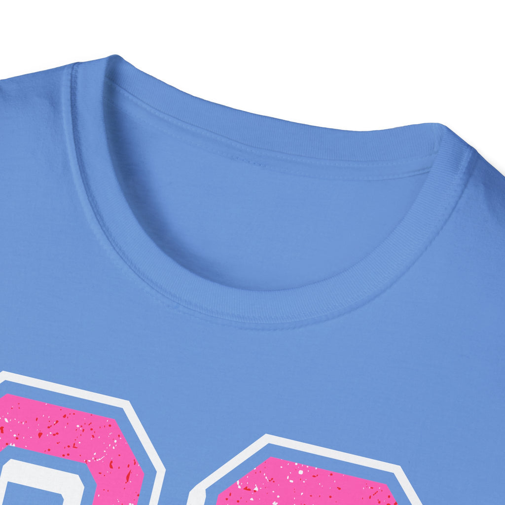 Senior Class of 26 T-Shirt — "twenty 26" Pink Varsity Senior Tee