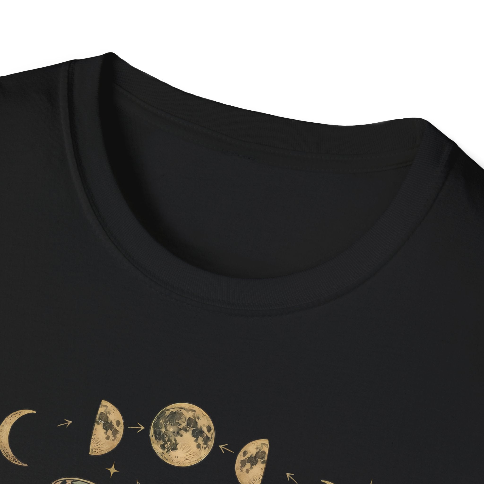 Moth & Moon Botanical T-Shirt — Vintage Poppy Moth Graphic Tee