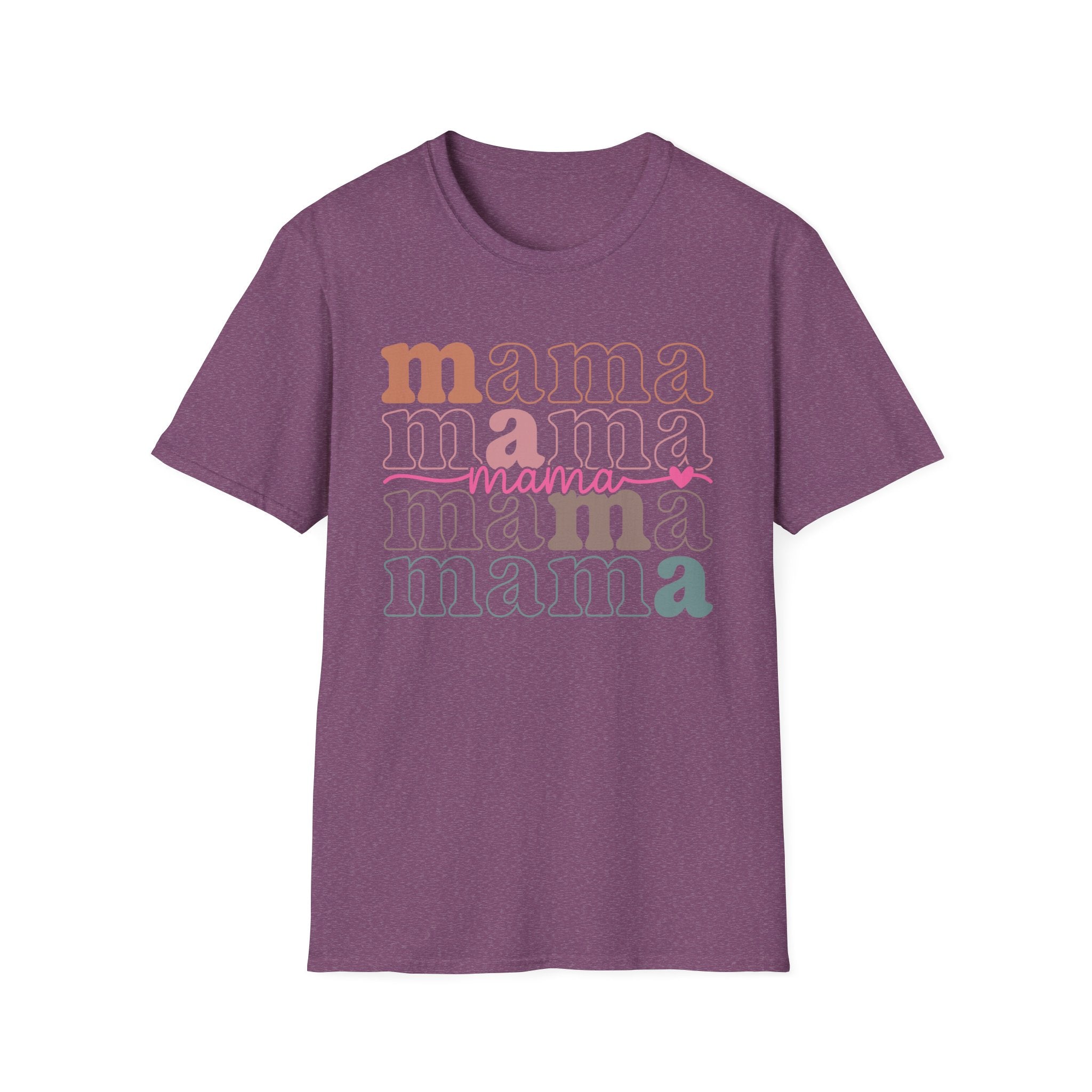 Mama Retro Stack T-Shirt — Feminine Mother’s Day Tee