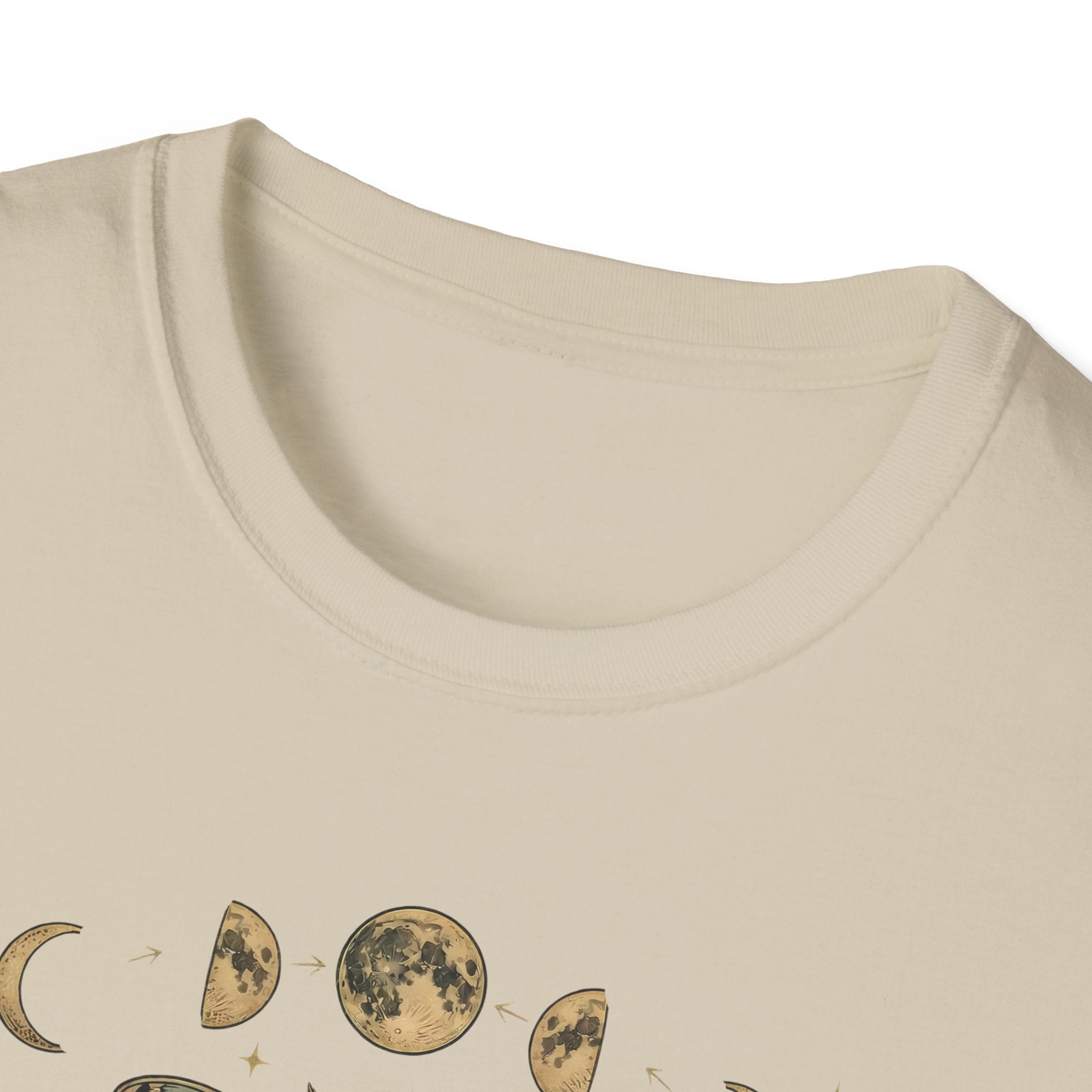 Moth & Moon Botanical T-Shirt — Vintage Poppy Moth Graphic Tee