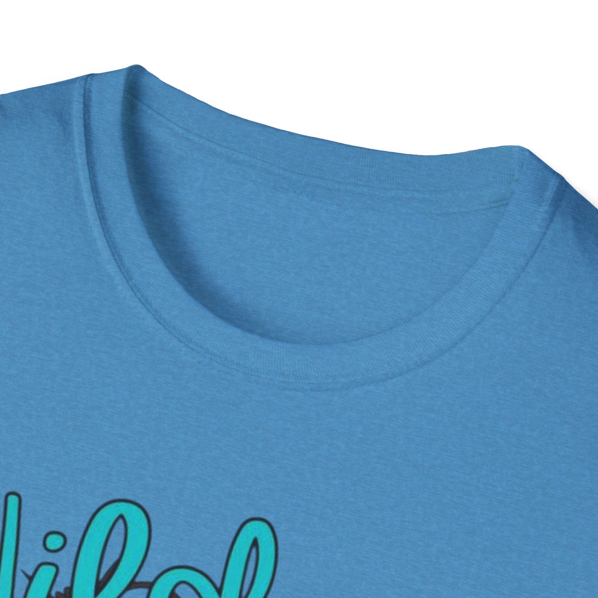 Wild & Free Cow Skull T-Shirt — Turquoise Boho Western Graphic Tee