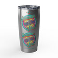Summer Vibes 20oz Tumbler — Retro Donut Beach Drinkware