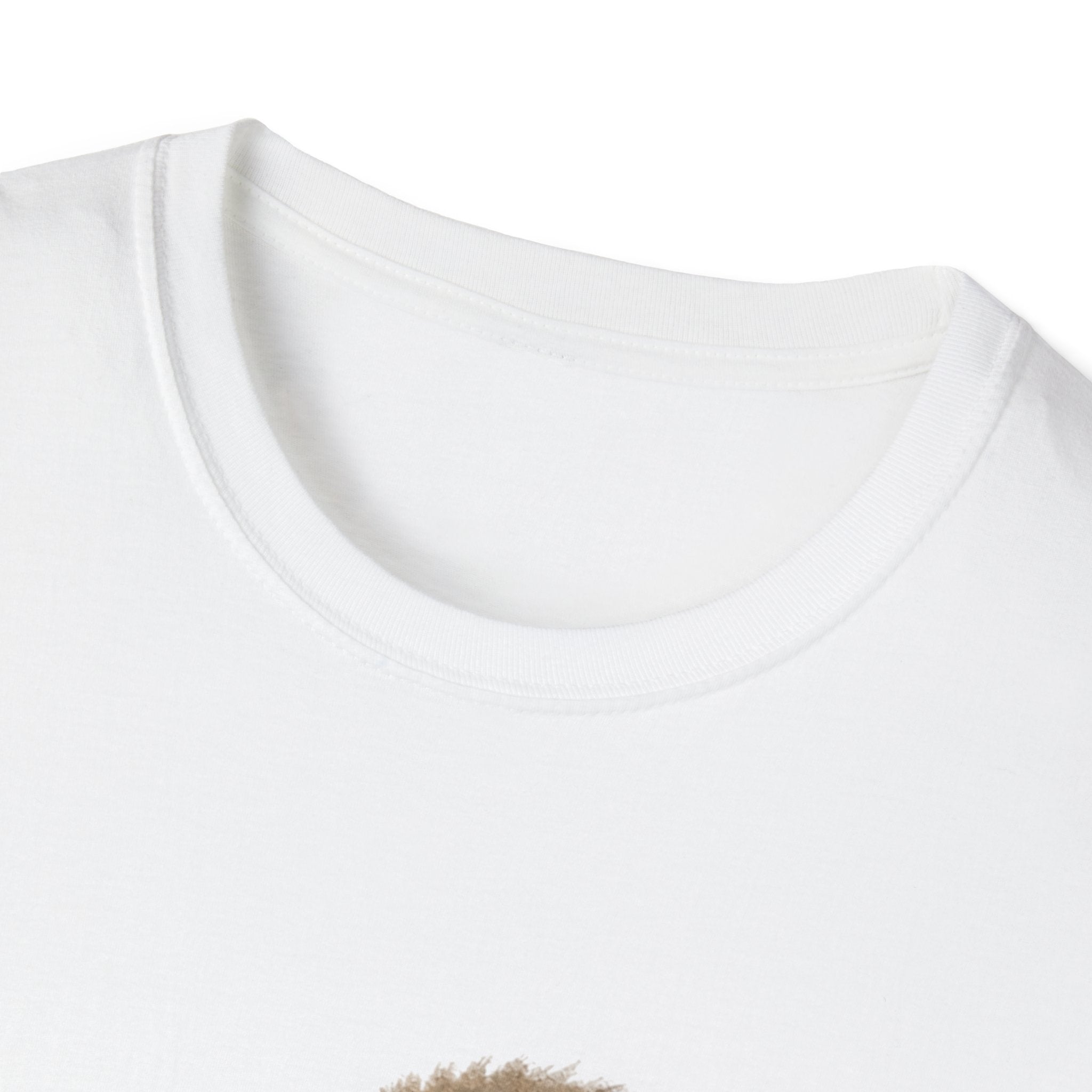 Chimpanzee with Stuffed Monkey T‑Shirt — Cute Baby Ape Holding Plush Tee