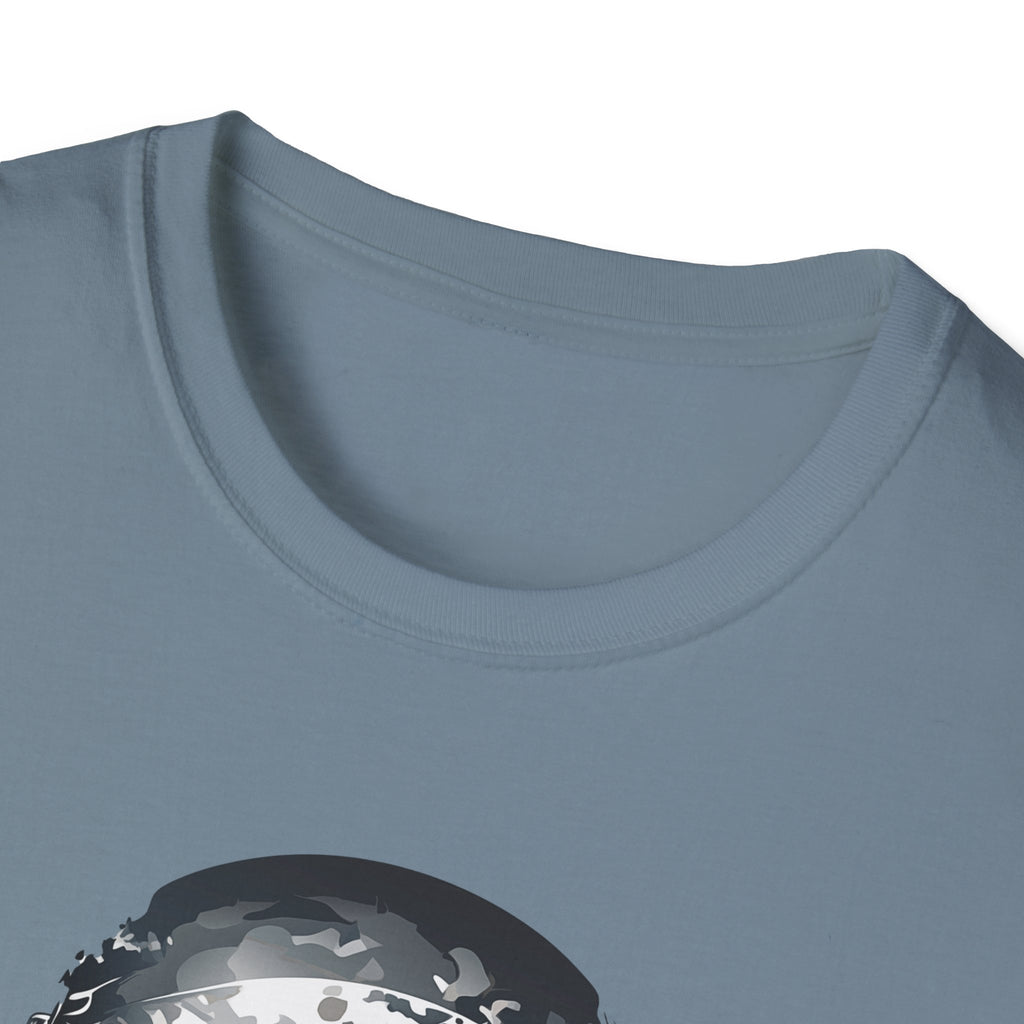 Skull Soldier Graphic T-Shirt — Tactical Skull Helmet Design