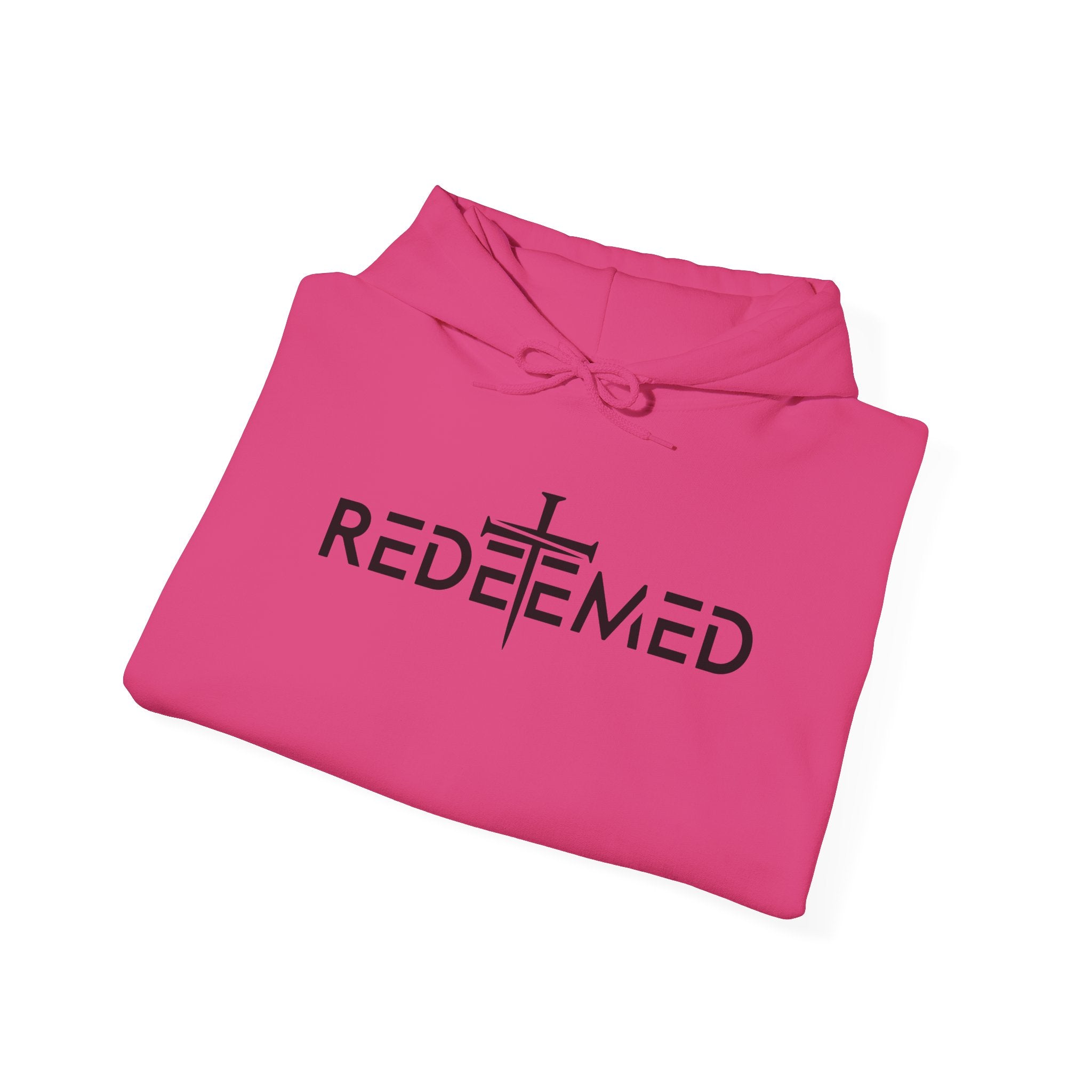 Redeemed Cross Hoodie — Christian Faith Pullover