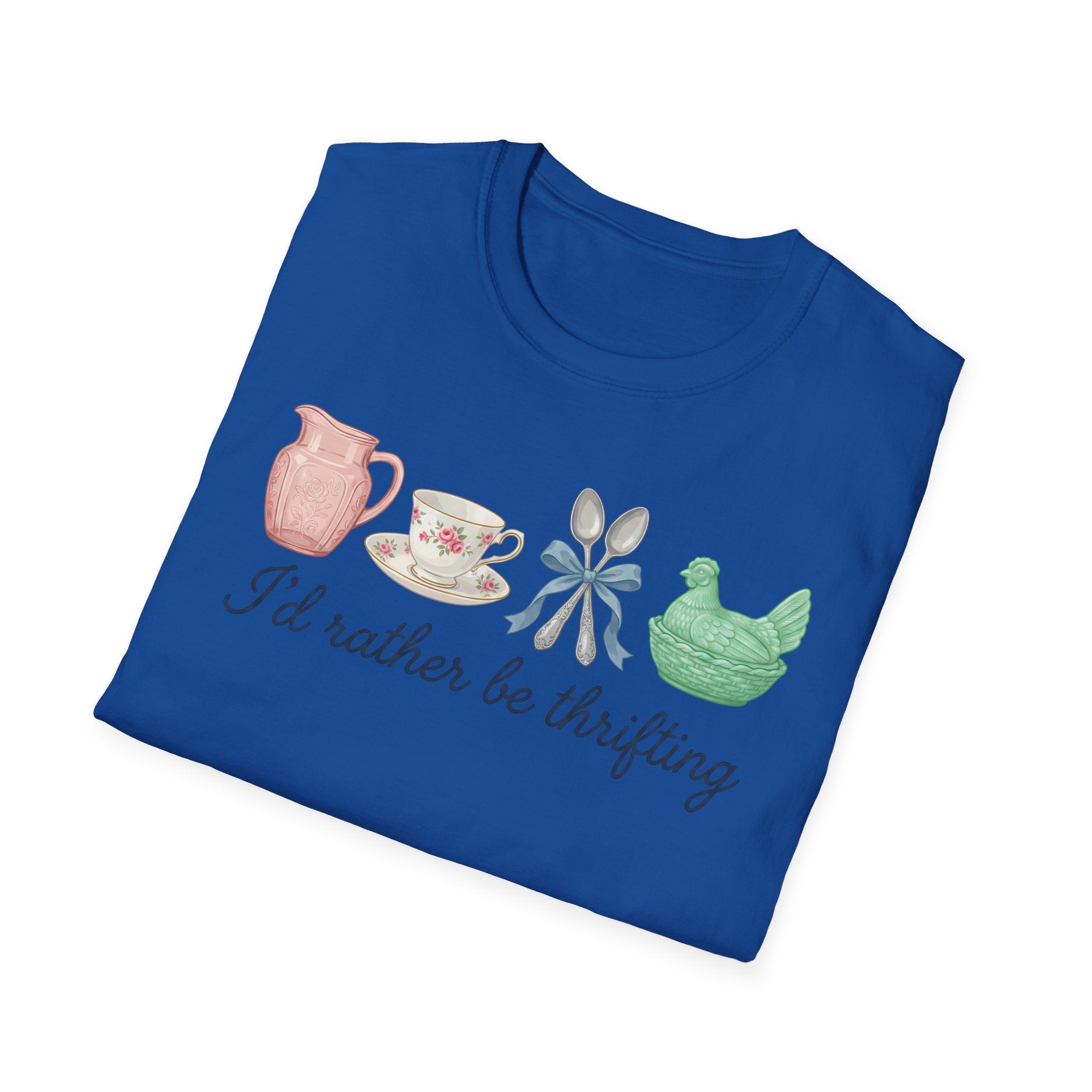 Thrifting Tee — "I'd Rather Be Thrifting" Vintage Finds T-Shirt