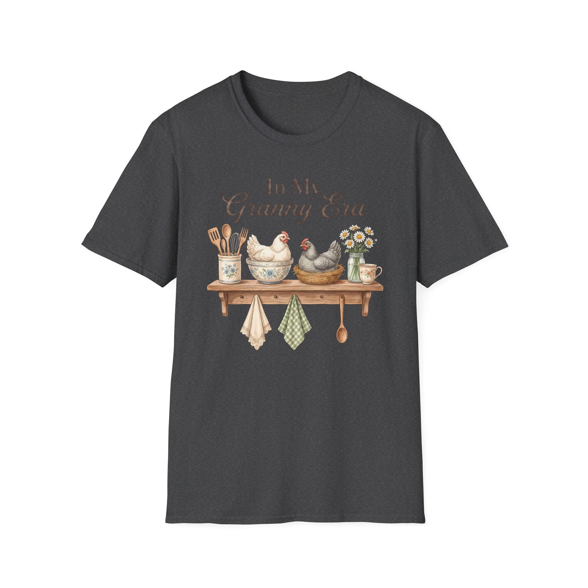 Granny Kitchen T-Shirt — "In My Granny Era" Vintage Farmhouse Tee