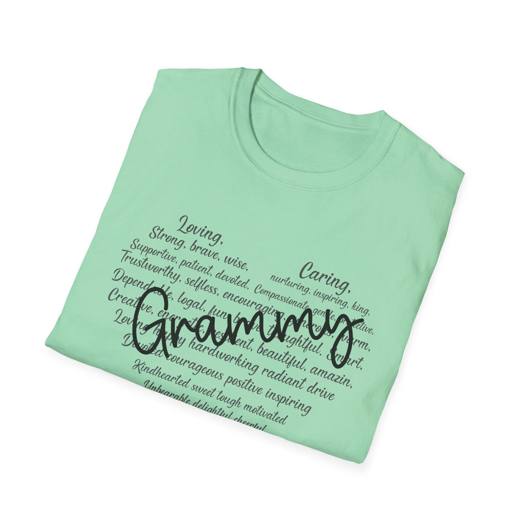 Grammys Heart Word Cloud T-Shirt — Music Awards Fan Tee