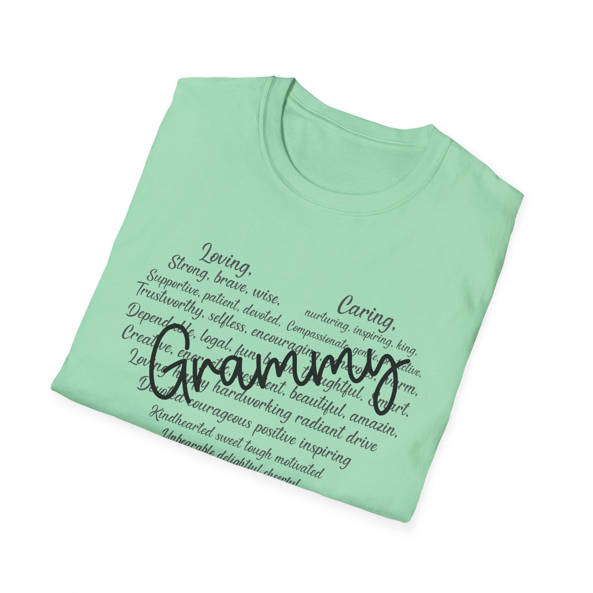 Grammys Heart Word Cloud T-Shirt — Music Awards Fan Tee