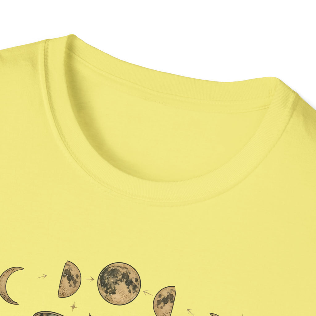 Moth & Moon Botanical T-Shirt — Vintage Poppy Moth Graphic Tee