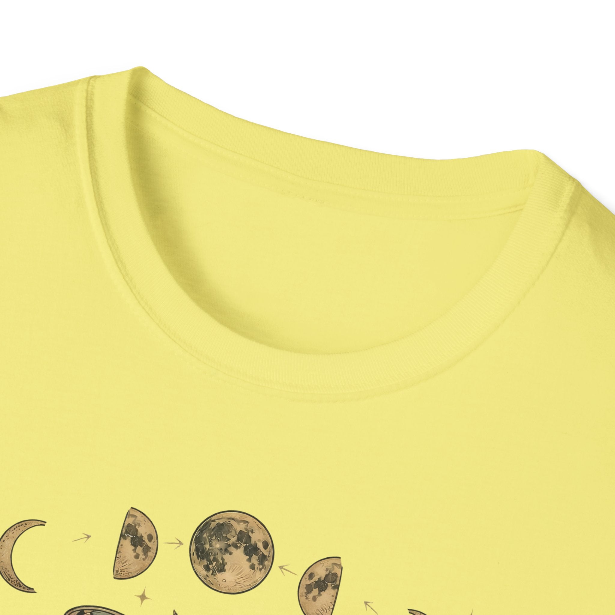 Moth & Moon Botanical T-Shirt — Vintage Poppy Moth Graphic Tee