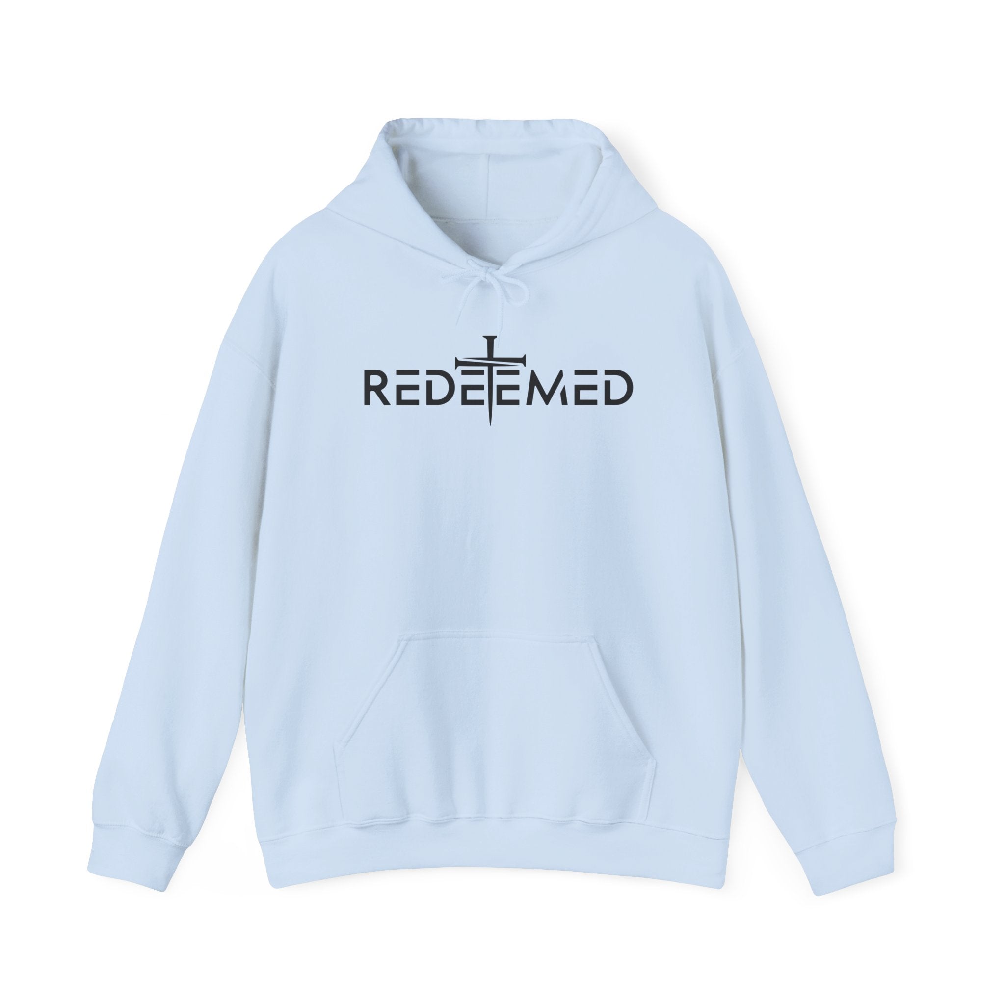 Redeemed Cross Hoodie — Christian Faith Pullover