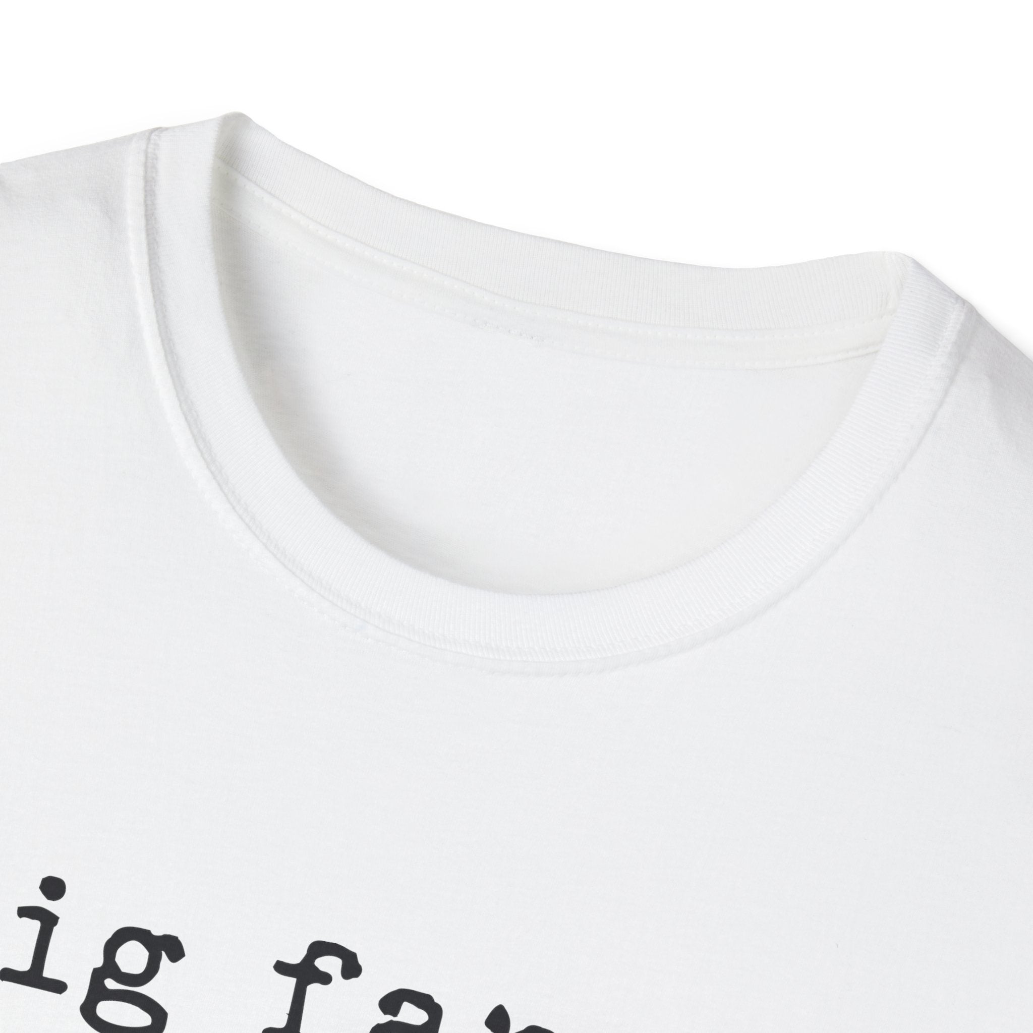Human Rights T-Shirt - "big fan of human rights" Minimalist Tee