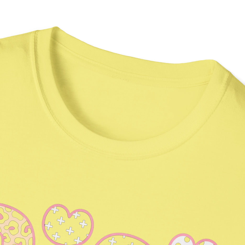 Gigi Floral Heart Tee — Pink 'Gigi' Script Grandmother T-Shirt