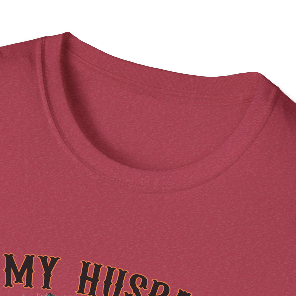On My Husband's Last Nerve Skull & Roses T‑Shirt