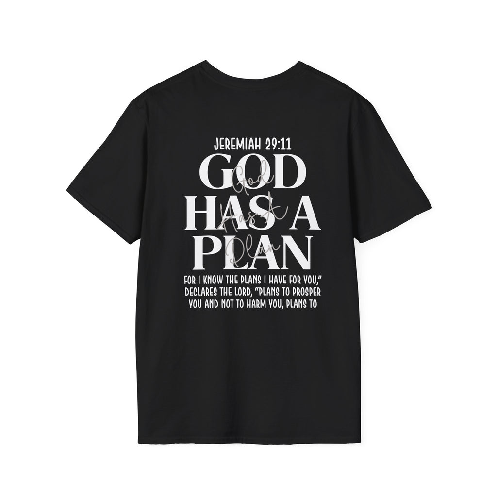 God Has a Plan T-Shirt — Jeremiah 29:11 Christian Faith Tee