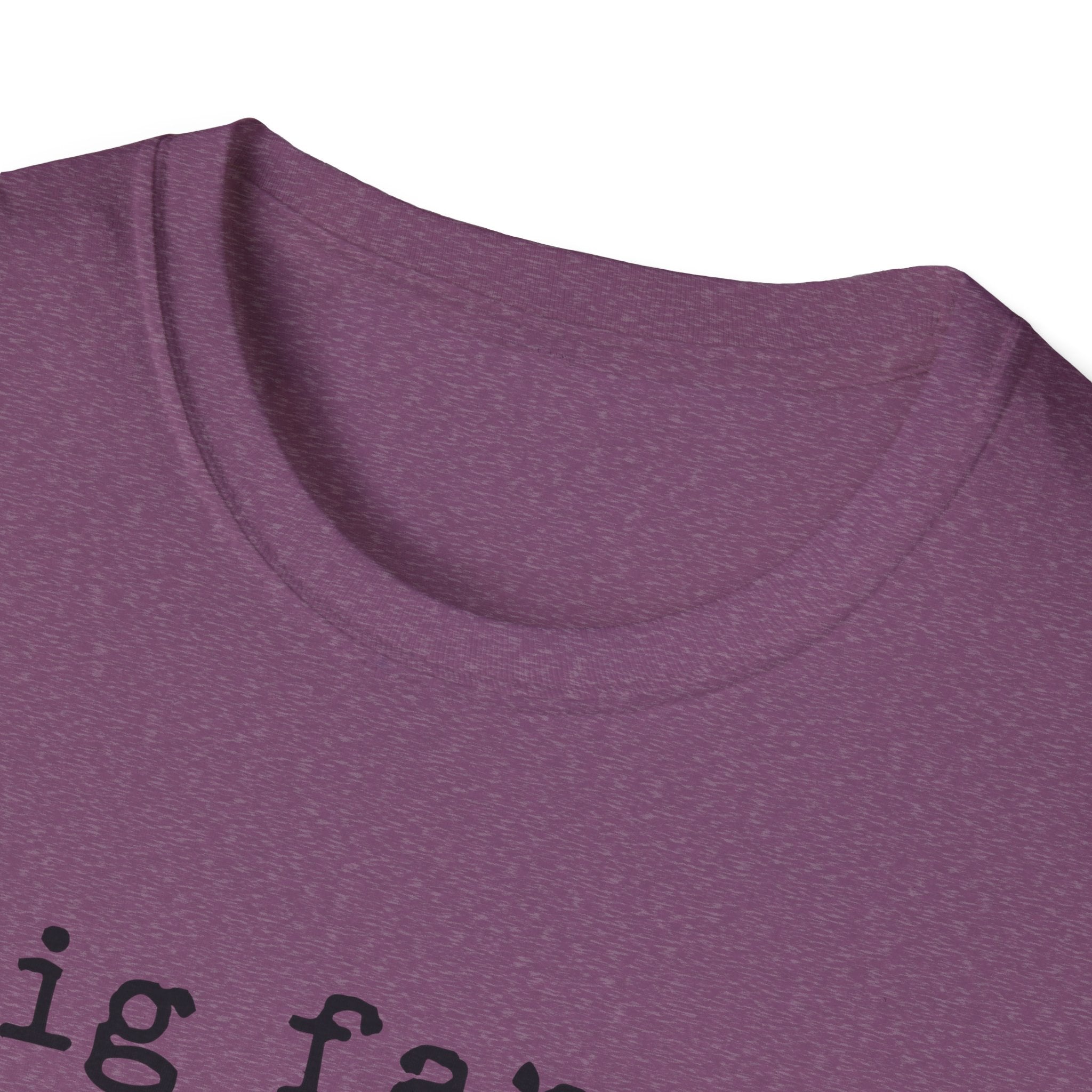 Human Rights T-Shirt - "big fan of human rights" Minimalist Tee