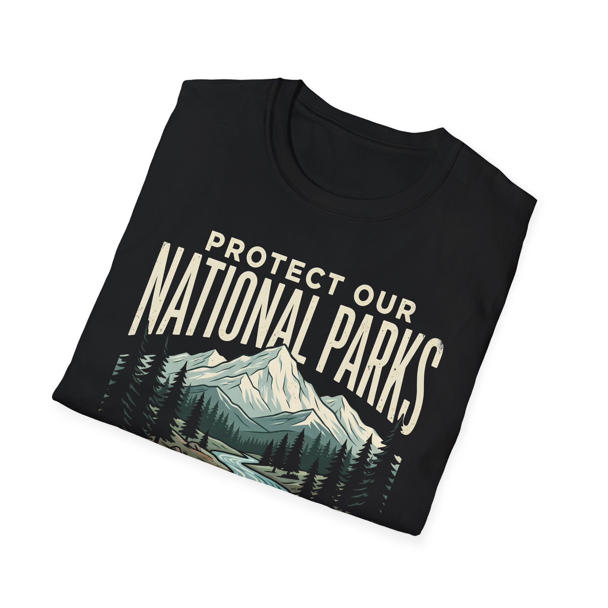 Protect Our National Parks T-Shirt — Vintage Mountain & Trout Outdoor Tee