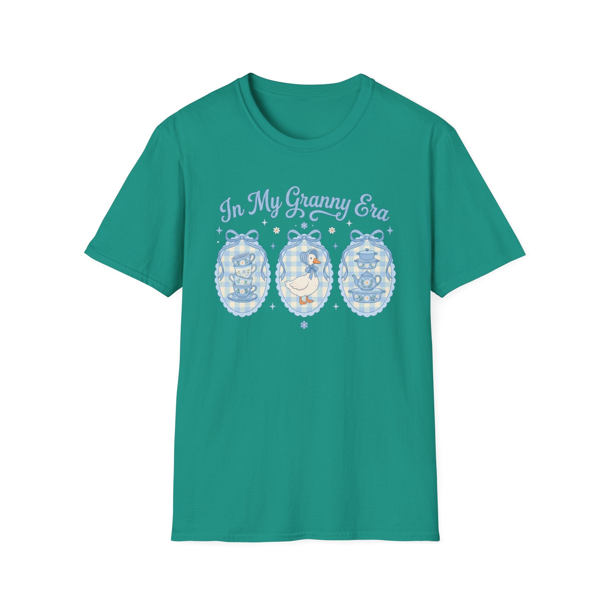 T-Shirt — "In My Granny Era" Vintage Baby Rattle Graphic Tee