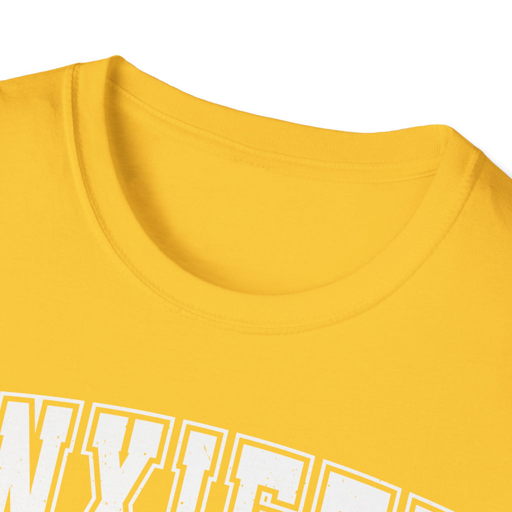 Anxiety University T-Shirt – "Anxiety University Honors Program" College Style Tee