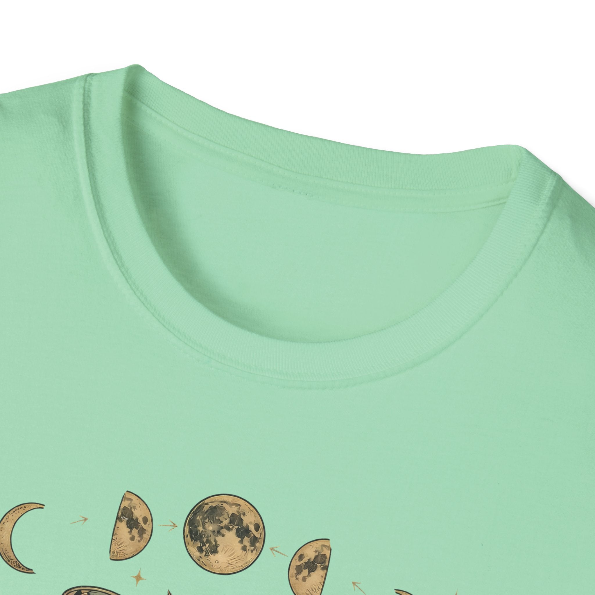 Moth & Moon Botanical T-Shirt — Vintage Poppy Moth Graphic Tee
