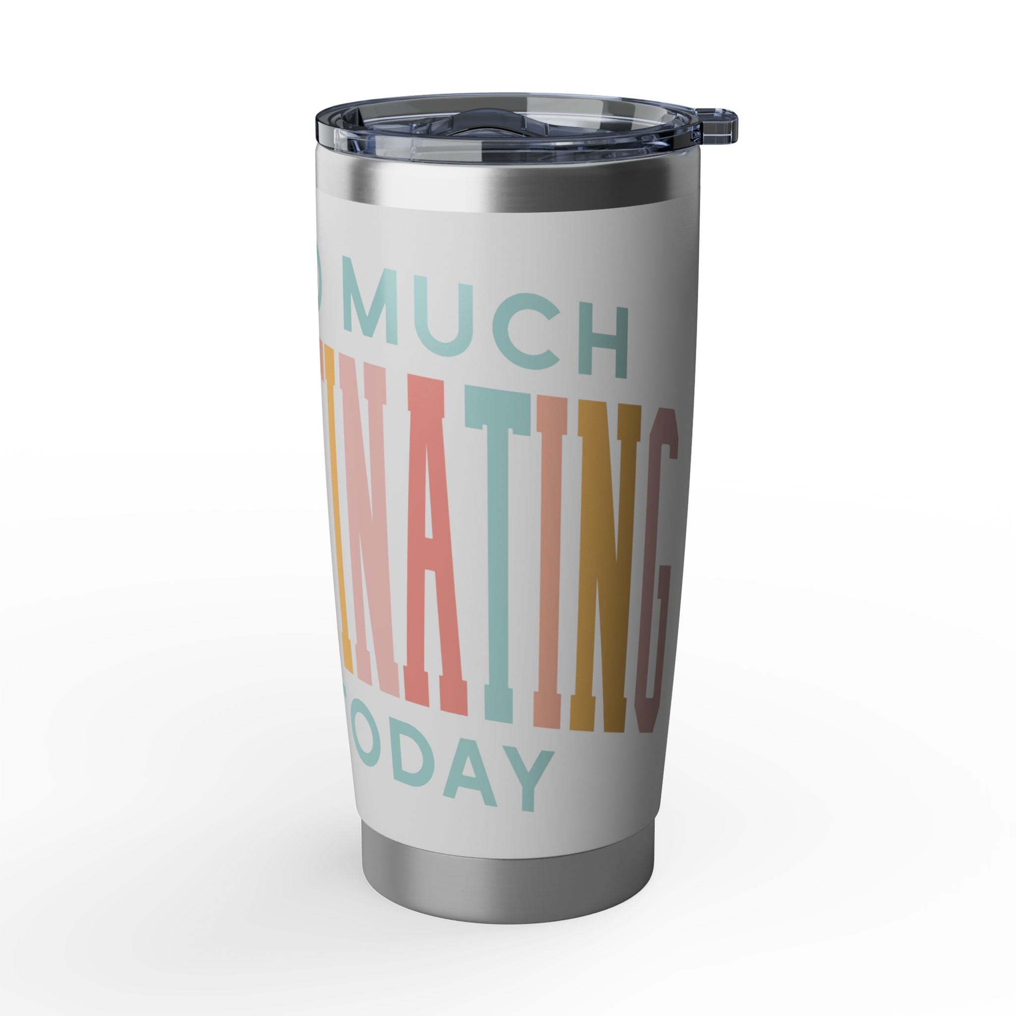 Vagabond 20oz Tumbler — 'Not So Much Procrastinating' Retro Travel Insulated Cup
