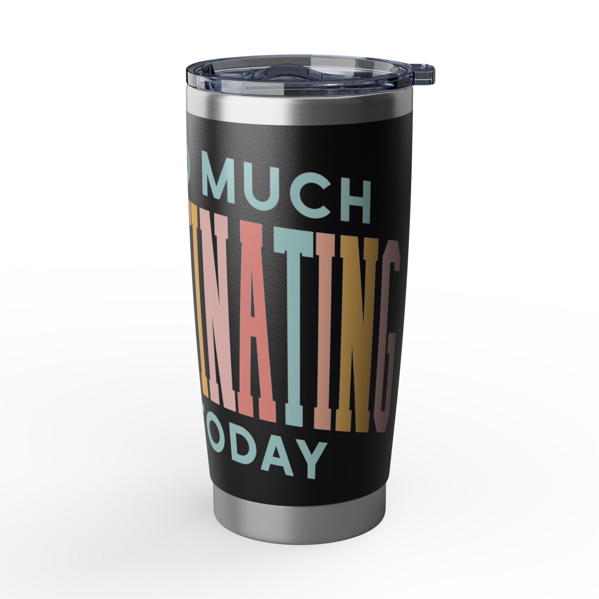 Vagabond 20oz Tumbler — 'Not So Much Procrastinating' Retro Travel Insulated Cup