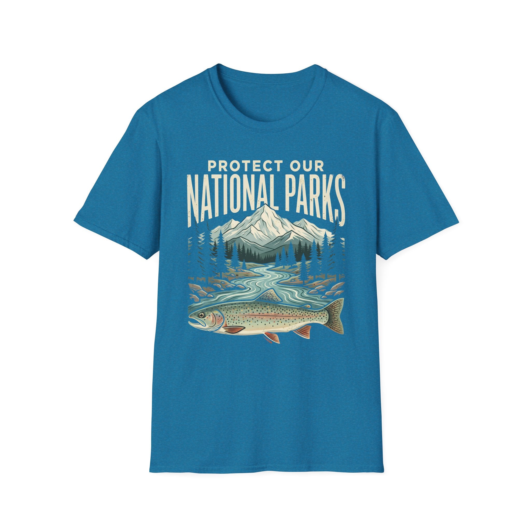Protect Our National Parks T-Shirt — Vintage Mountain & Trout Outdoor Tee