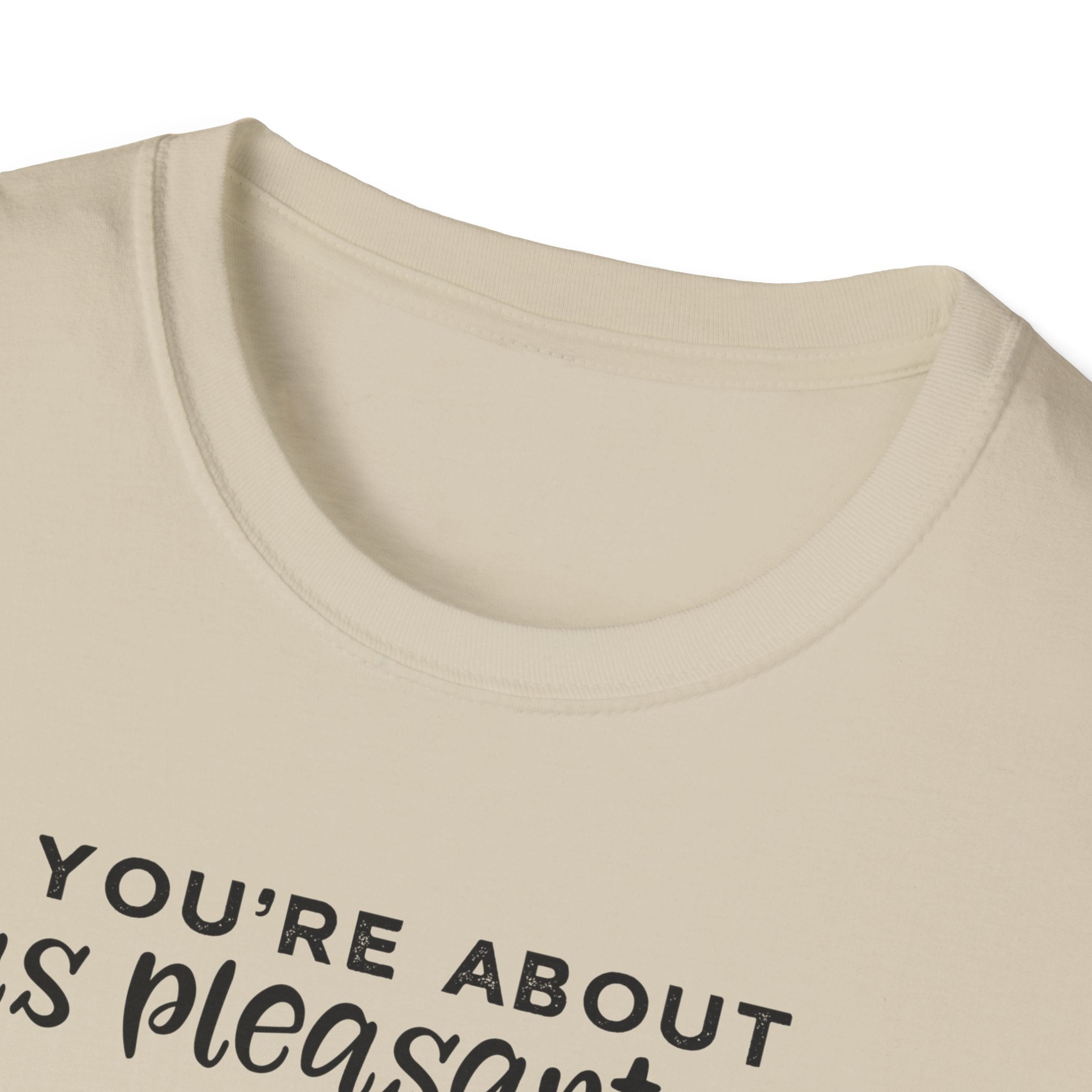 Cow Graphic Tee — "You’re About as Pleasant as an Itchy Butthole" Funny Novelty T‑Shirt