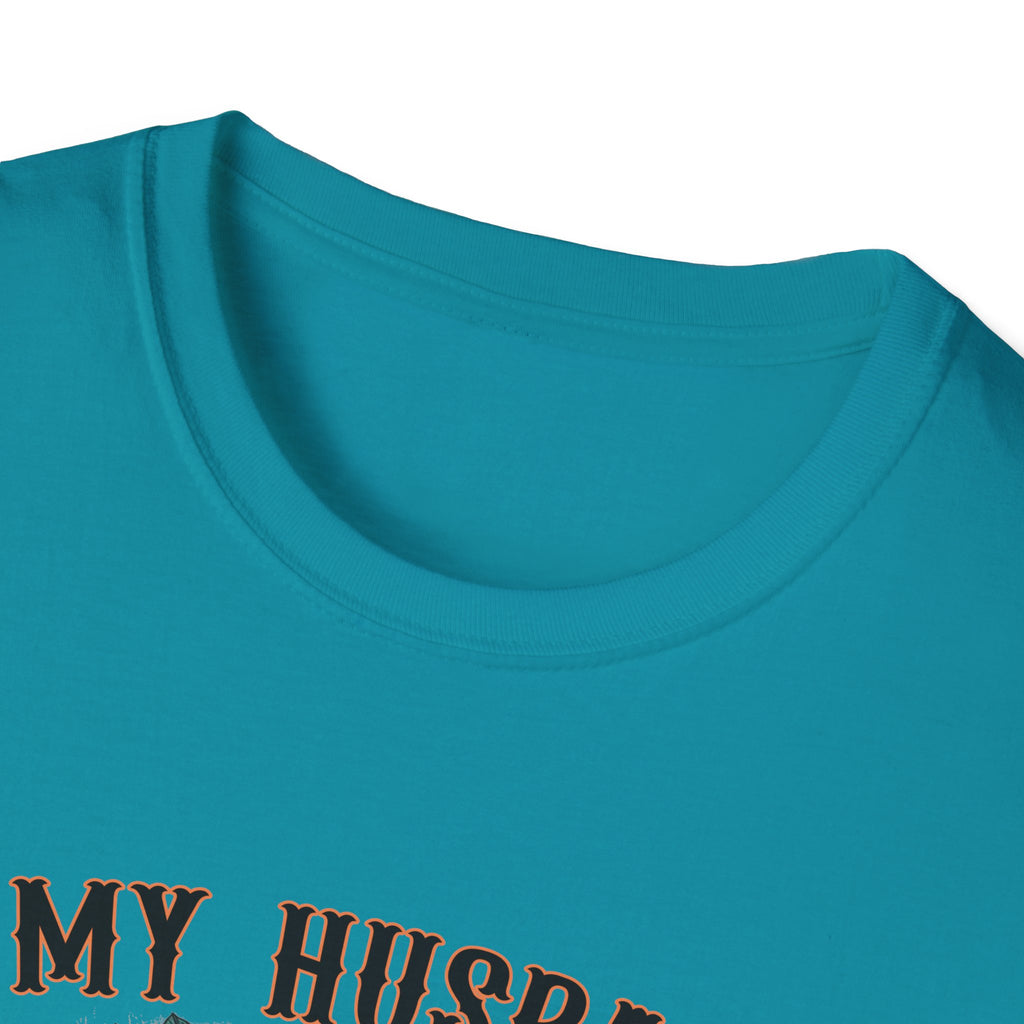 On My Husband's Last Nerve Skull & Roses T‑Shirt