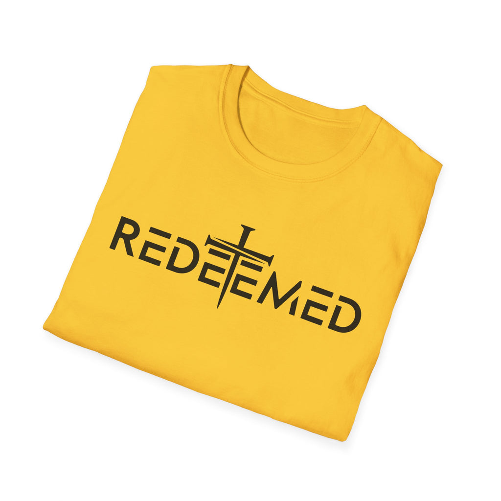 Redeemed Cross T-Shirt — Christian Faith Tee