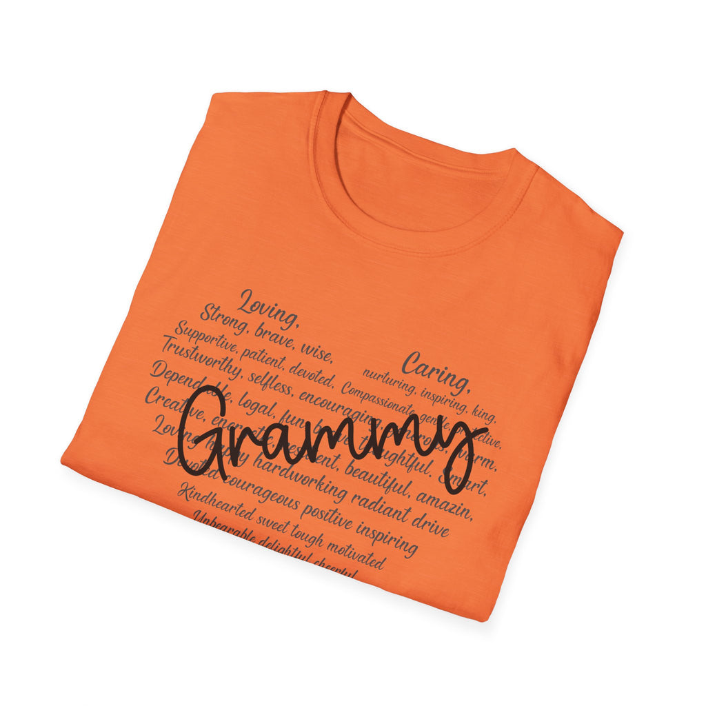 Grammys Heart Word Cloud T-Shirt — Music Awards Fan Tee