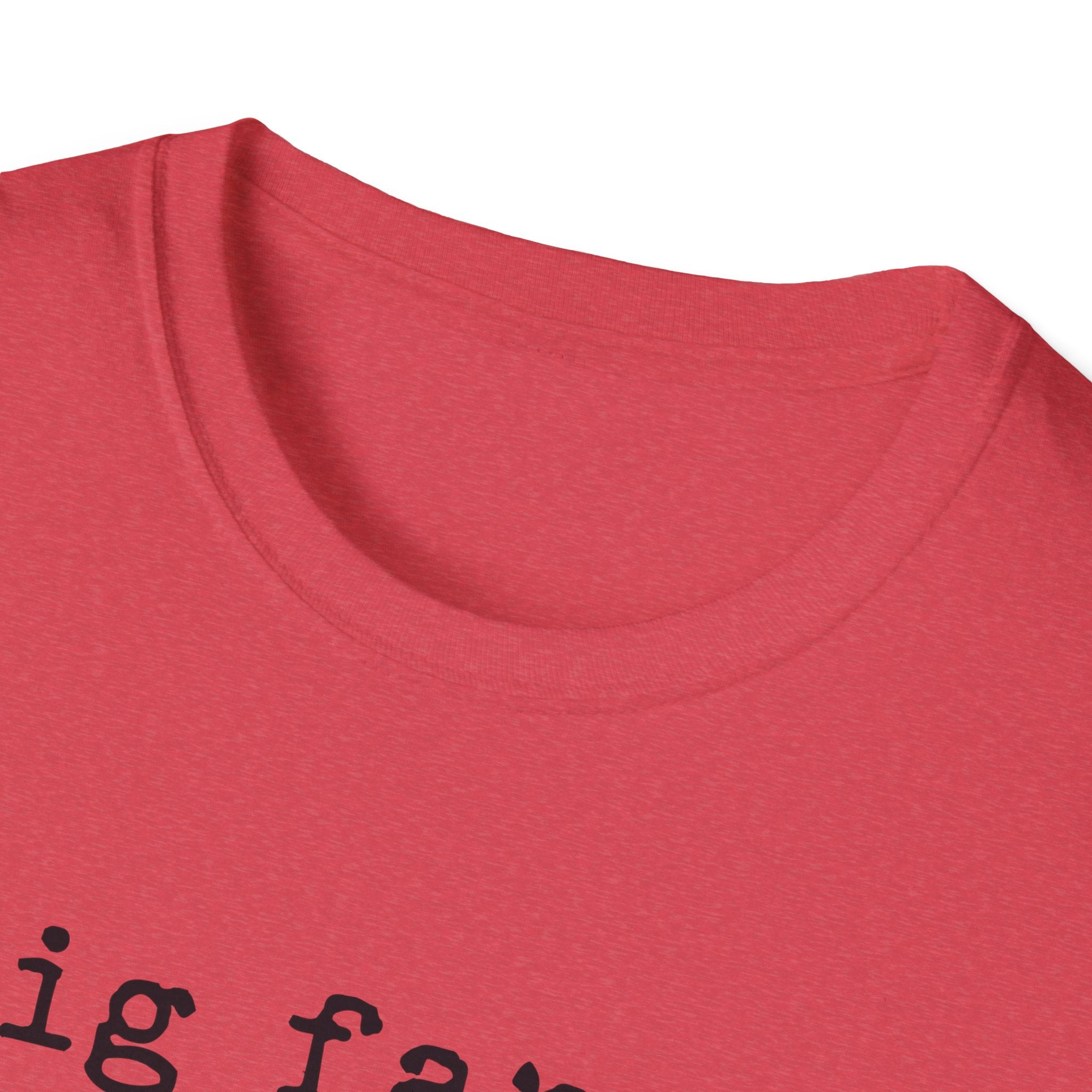 Human Rights T-Shirt - "big fan of human rights" Minimalist Tee