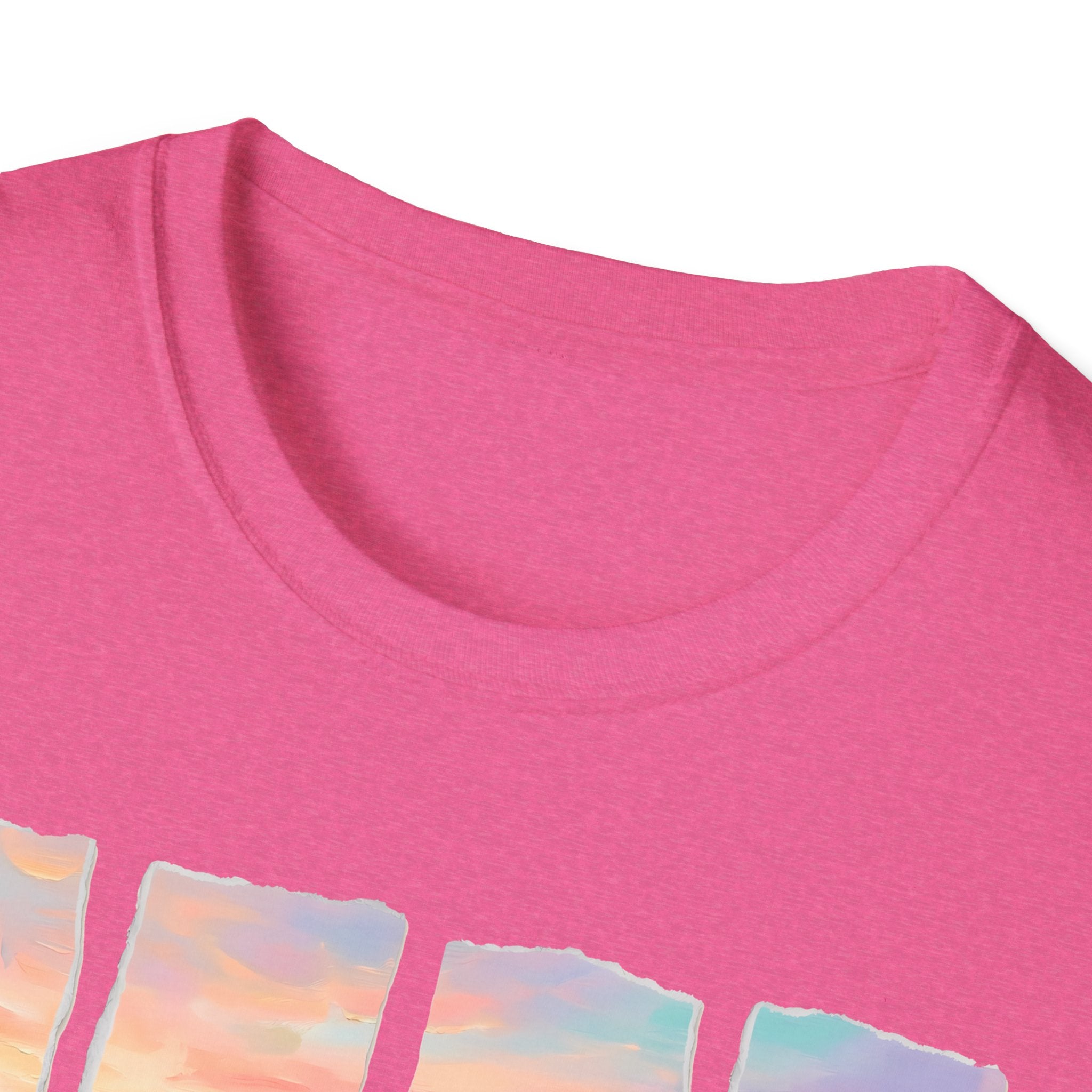 Mountain Sunrise Scenic T-Shirt – "The World Is A Wonderful Place" Nature Tee