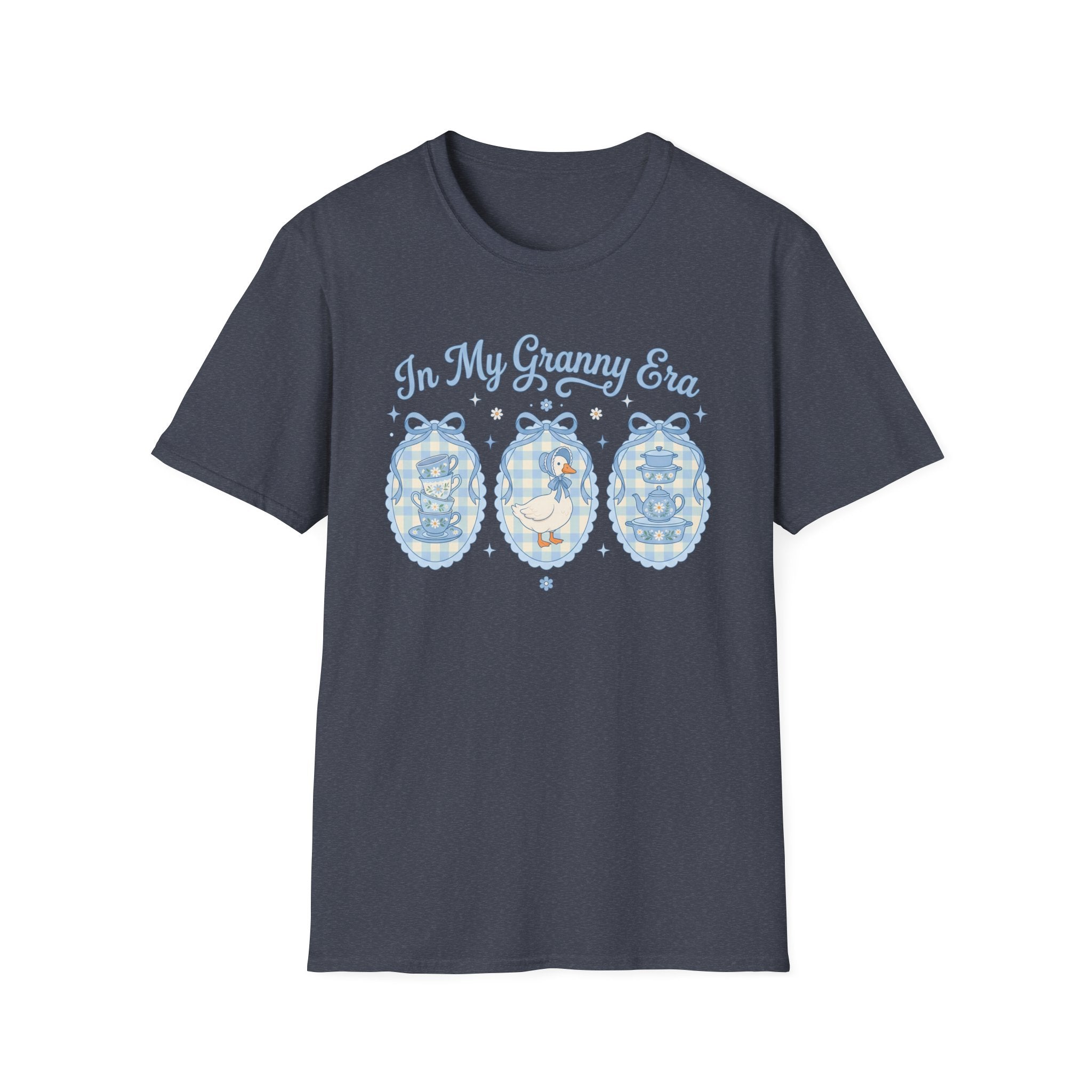 T-Shirt — "In My Granny Era" Vintage Baby Rattle Graphic Tee