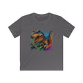 Kids T‑Shirt — Colorful T‑Rex Dinosaur Graphic Tee for Boys & Girls