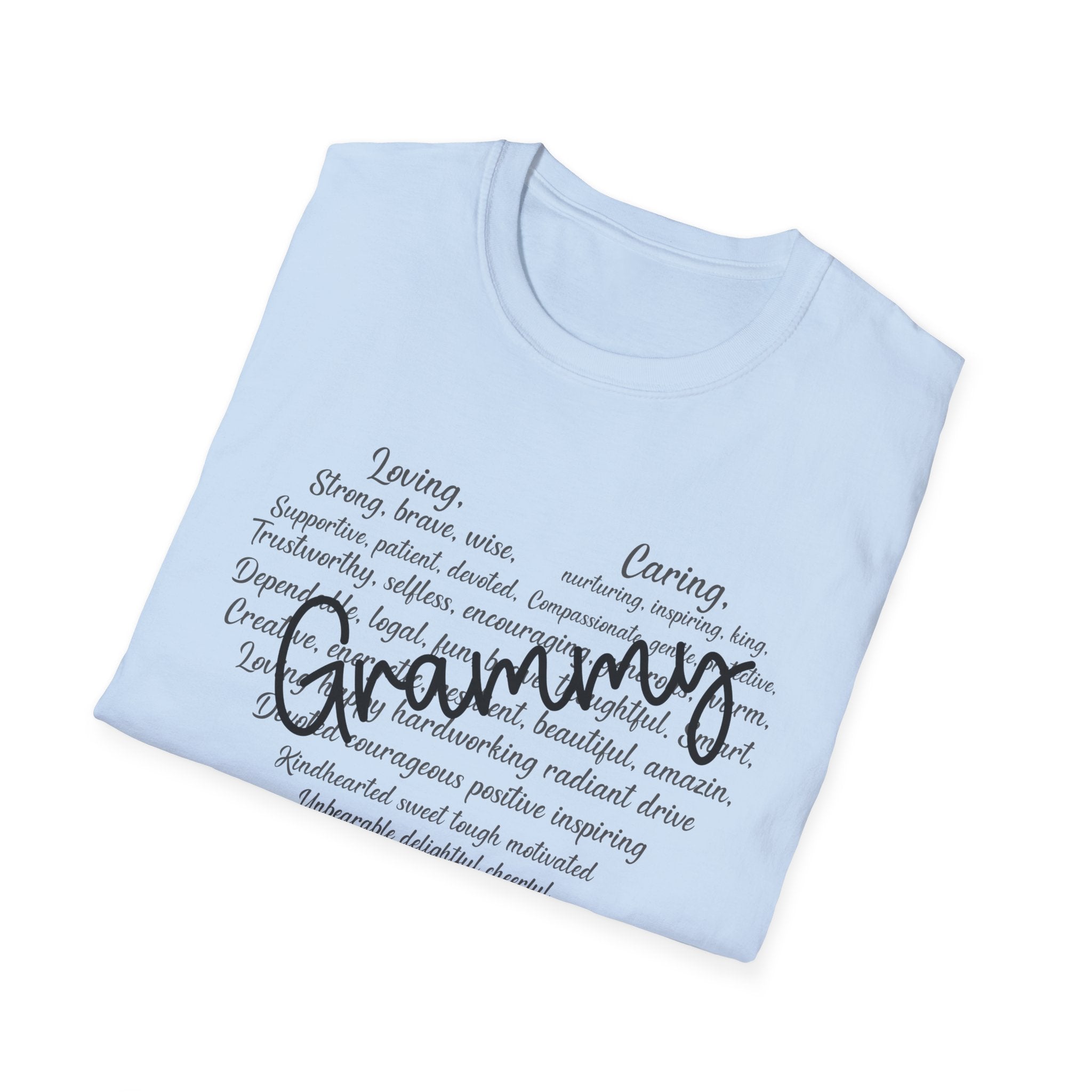 Grammys Heart Word Cloud T-Shirt — Music Awards Fan Tee