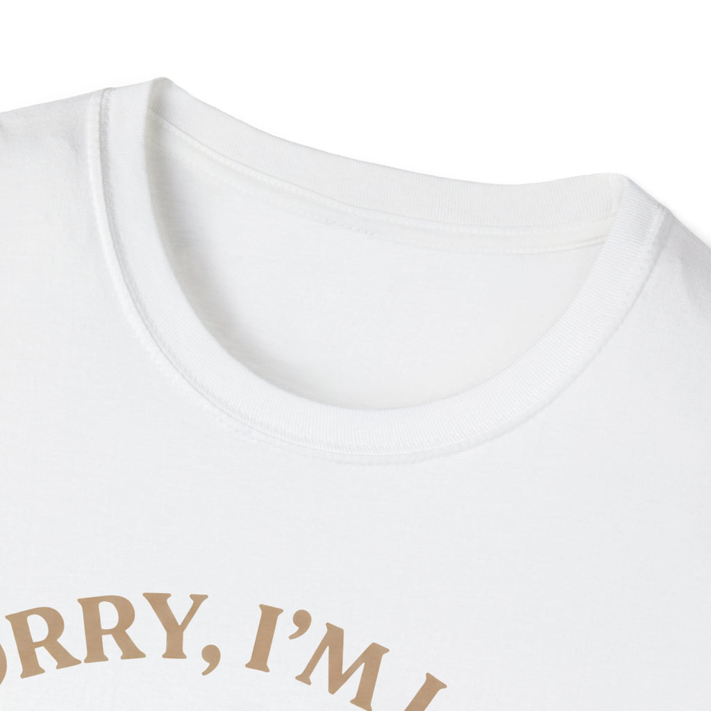 Thrifting Goose T‑Shirt — "Sorry I'm Late I Was Busy Thrifting" Vintage Bike Design