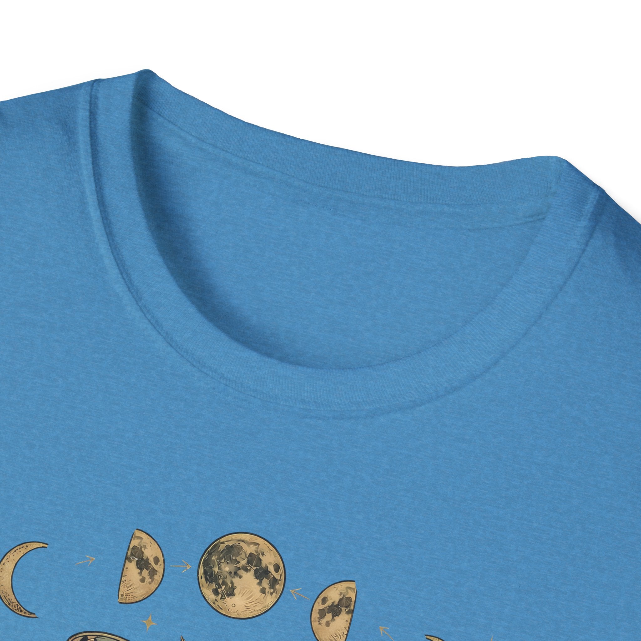 Moth & Moon Botanical T-Shirt — Vintage Poppy Moth Graphic Tee