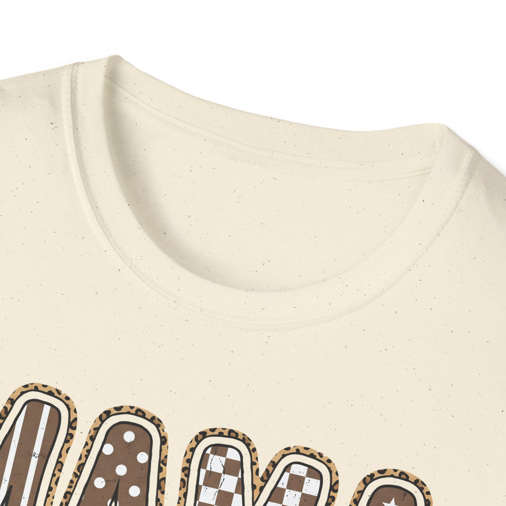 Mama Graphic T-Shirt — Polka Dot Lettering with Bow | Mother’s Day Gift