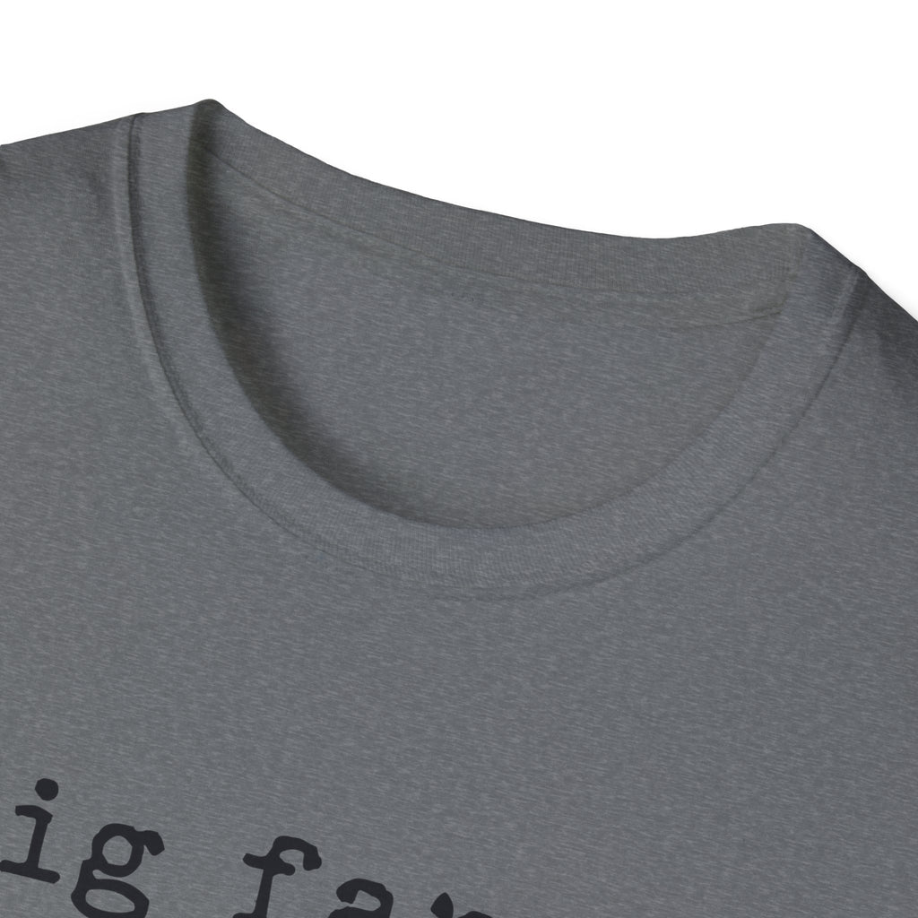 Human Rights T-Shirt - "big fan of human rights" Minimalist Tee