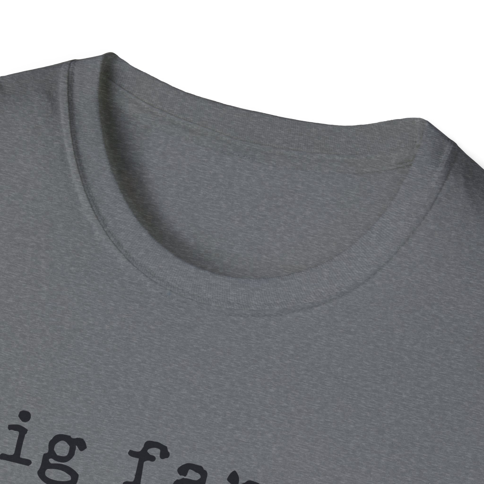 Human Rights T-Shirt - "big fan of human rights" Minimalist Tee